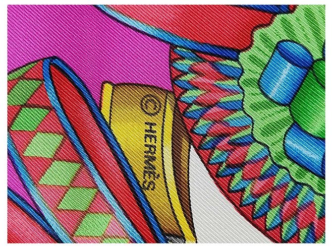 Hermès Hermes Carré 90 Seta multicolore 90 x 90 - vista 2