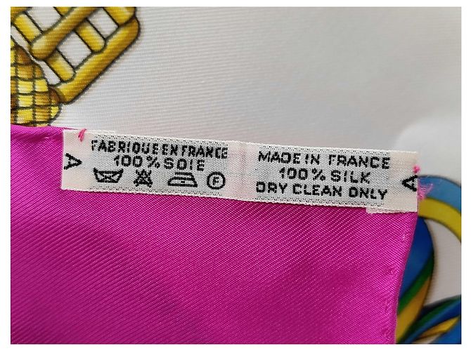 Hermès Hermes Carré 90 Seta multicolore 90 x 90 - vista 3