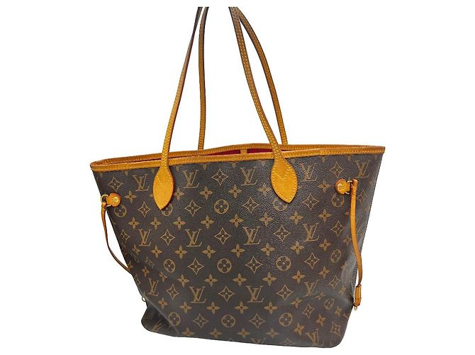 Tote Louis Vuitton Neverfull Monogram Canvas MM Marrone - vista 2