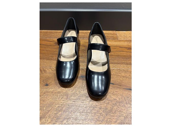 Décolleté Mary Jane in pelle nera Dior Nero - vista 2