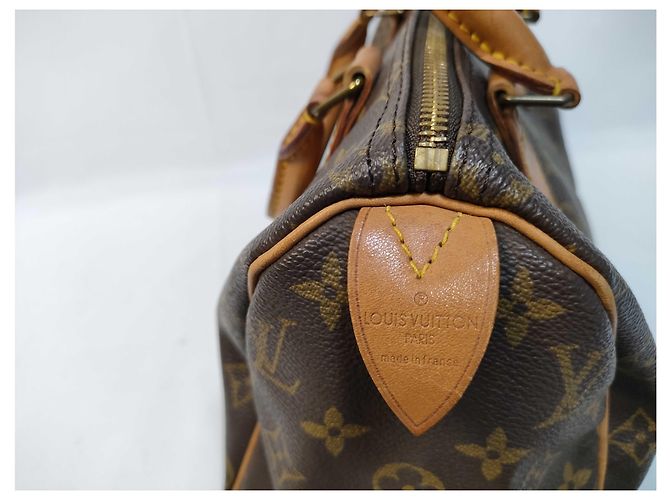 Louis Vuitton Speedy Monogram Canvas 25 Marrone - vista 3
