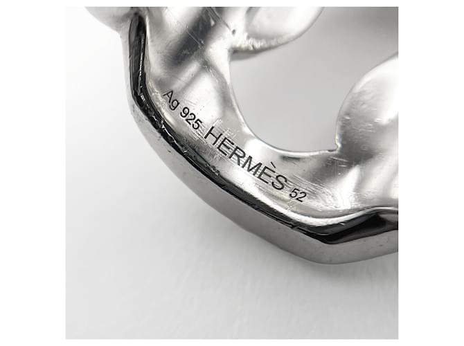 Hermès Hermes Vintage Capture Ring Silber - Ansicht 5