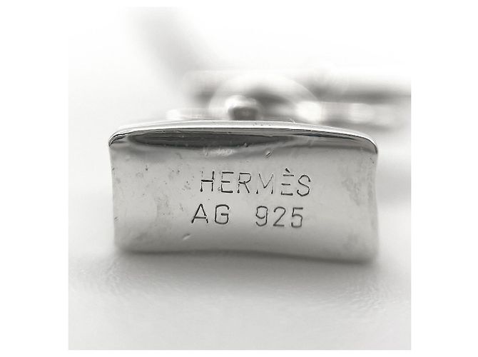 Hermès HERMES Amulette Kelly Anhänger Halskette Silber - Ansicht 6