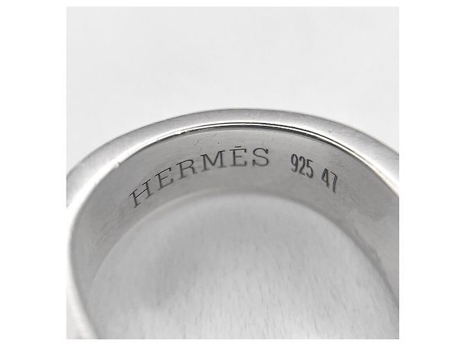 Hermès Hermes Vintage Silber 925 Pinky Ring - Ansicht 6