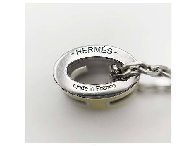 Hermès Pendente Collana Mini Pop H HERMES Argento Giallo - vista 6