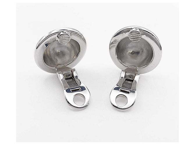 Céline Orecchini a clip Celine Vintage Silver Star Ball Argento - vista 6
