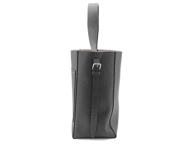 Borsa a tracolla a secchiello Valextra Medium Gray Marrone - vista 3