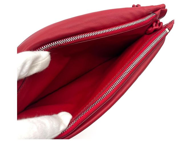 Borsa a tracolla Salvatore Ferragamo VIVA BOW Rosso - vista 9