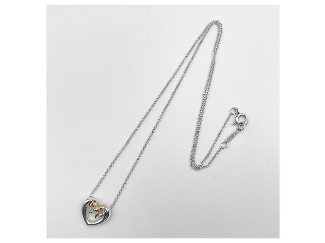 Tiffany & Co Collana Tiffany Heart Ribbon Combinata - vista 4