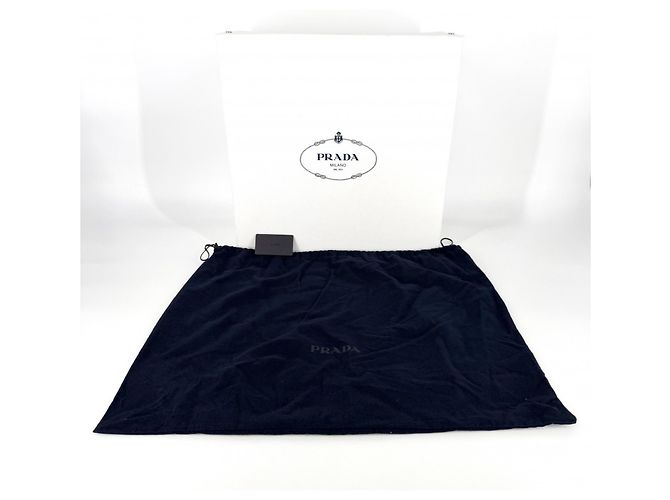 Prada Black Nylon Backpack with Silver Hardware - view 12