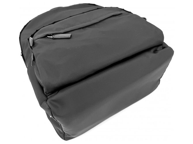 Prada Black Nylon Backpack with Silver Hardware - view 3