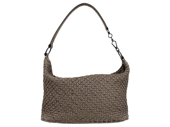 Borsa a mano in pelle marrone Bottega Veneta - vista 2