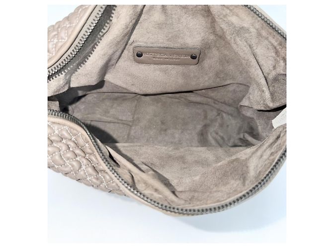 Borsa a mano in pelle marrone Bottega Veneta - vista 4