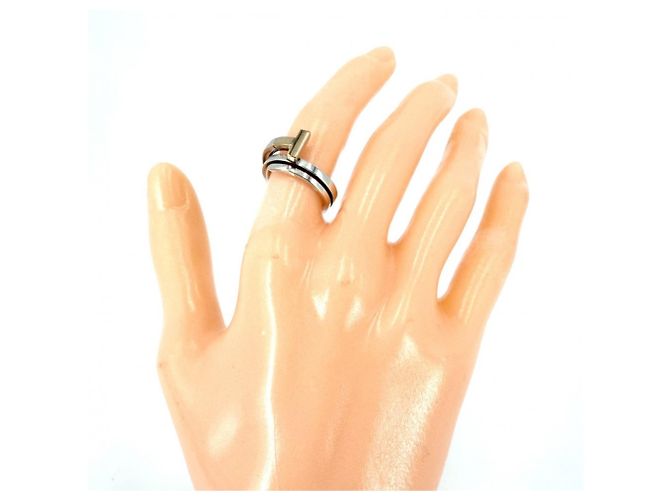 Tiffany & Co. T Square Wrap Ring Silber Golden - Ansicht 2