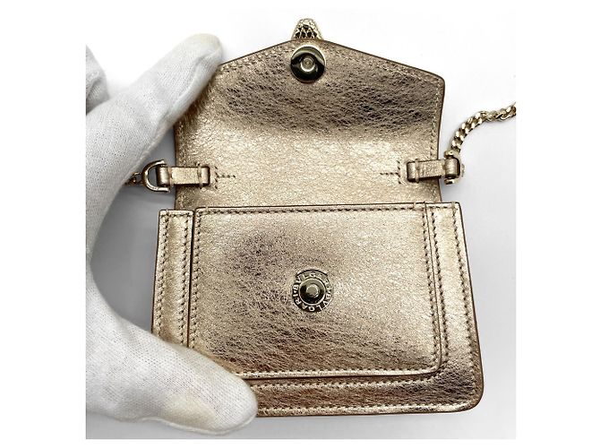 Bulgari Borsa a tracolla Bvlgari Serpenti Forever Day Tonight D'oro - vista 8