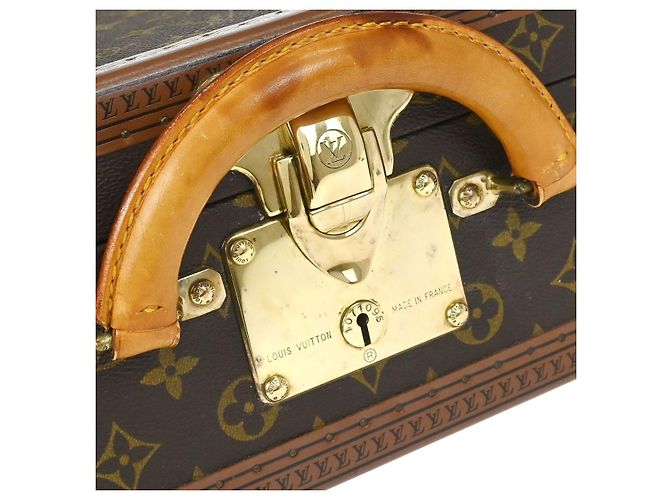 Baule Louis Vuitton Cotteville Monogram Canvas 45 Marrone - vista 4