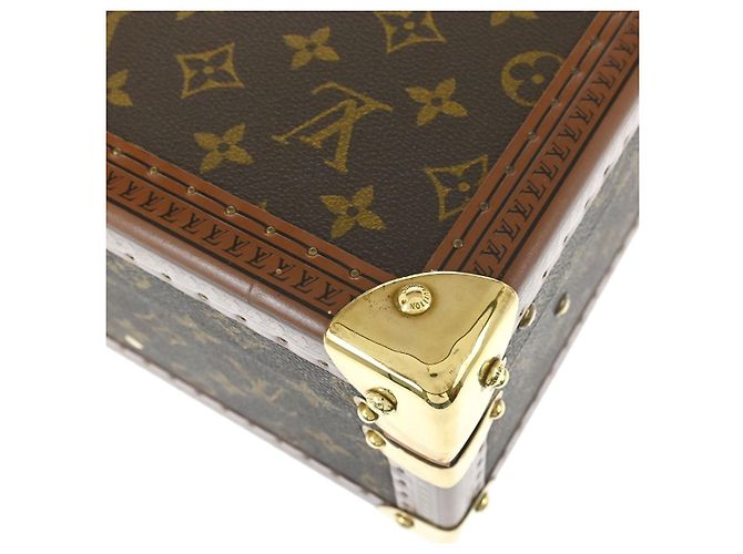 Baule Louis Vuitton Cotteville Monogram Canvas 45 Marrone - vista 6
