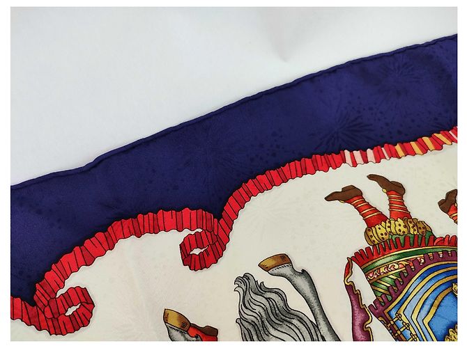 Hermès Hermes Carré 90 Silk multicolor 90 x 90 Multicolore - vista 5