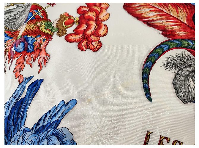 Hermès Hermes Carré 90 Silk multicolor 90 x 90 Multicolore - vista 6