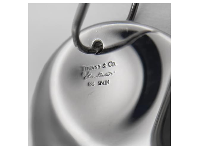 Tiffany & Co Orecchini Tiffany Round Plate Drop Argento - vista 8