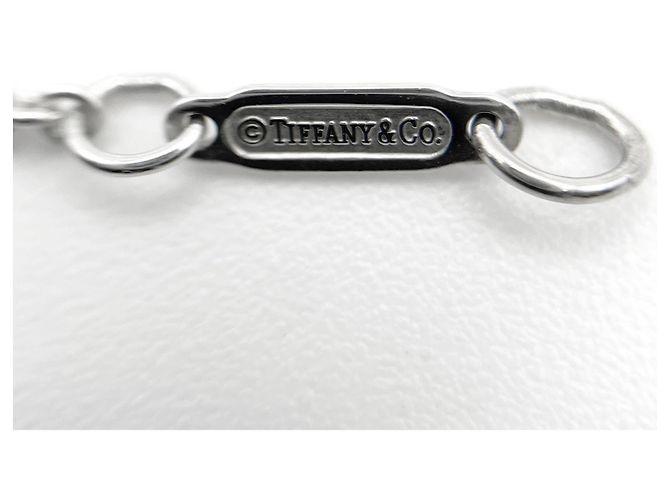 Tiffany & Co Collana con pendente Tiffany 1837 Interlocking Circle Argento - vista 5
