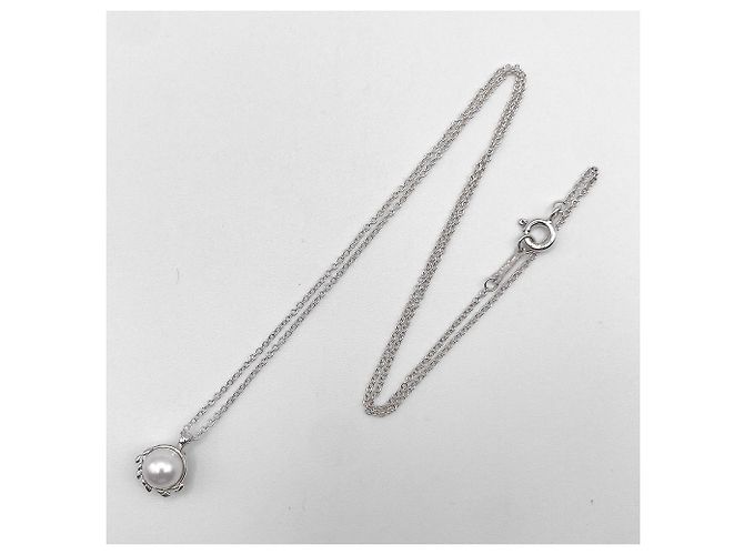 Tiffany & Co Pendente Collana Tiffany Olive Leaf Paloma Picasso Argento - vista 4