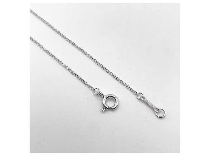 Tiffany & Co Pendente Collana Tiffany Olive Leaf Paloma Picasso Argento - vista 6