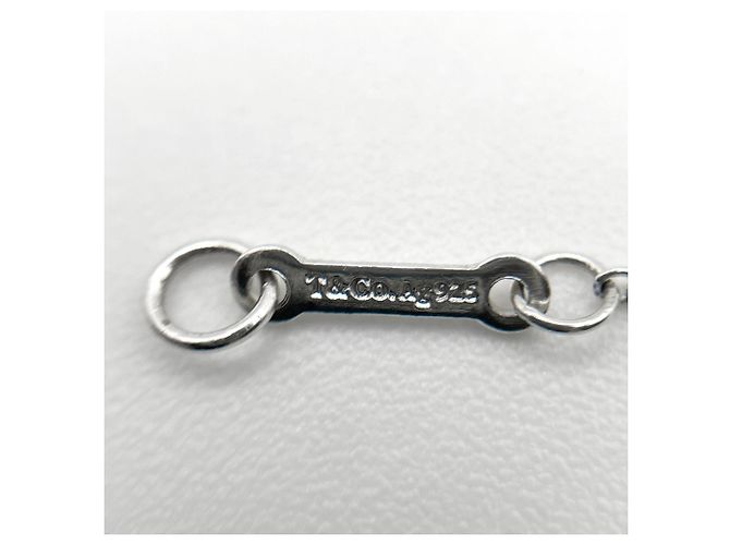 Tiffany & Co Pendente Collana Tiffany Olive Leaf Paloma Picasso Argento - vista 7