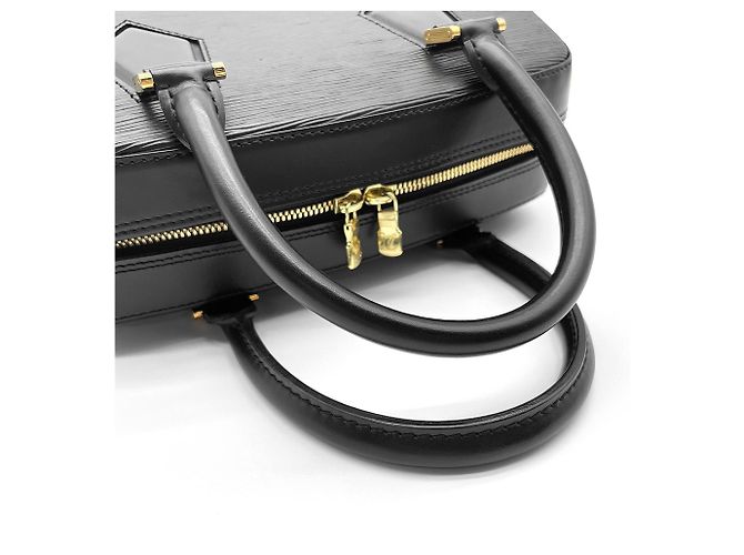 Borsa Louis Vuitton Pont Neuf Nero - vista 6