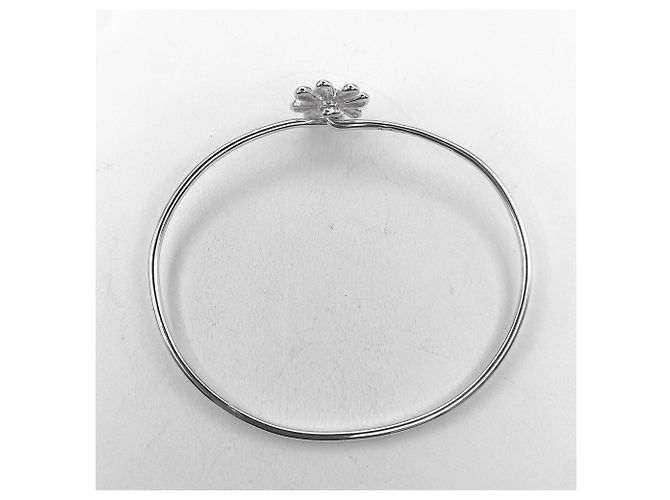 Bracciale rigido Tiffany & Co. Daisy Flower Argento - vista 3