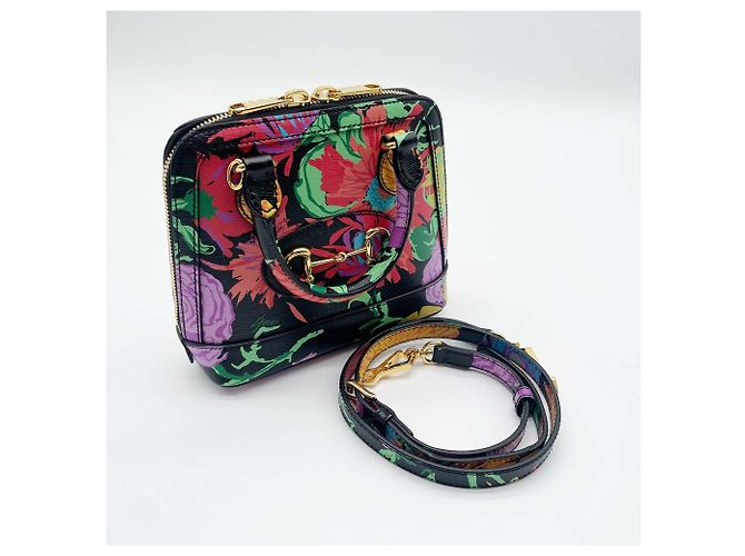 Borsa a tracolla GUCCI Horsebit 1955 Collaborazione KEN SCOTT Nero - vista 11