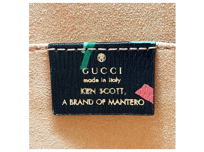 Borsa a tracolla GUCCI Horsebit 1955 Collaborazione KEN SCOTT Nero - vista 9