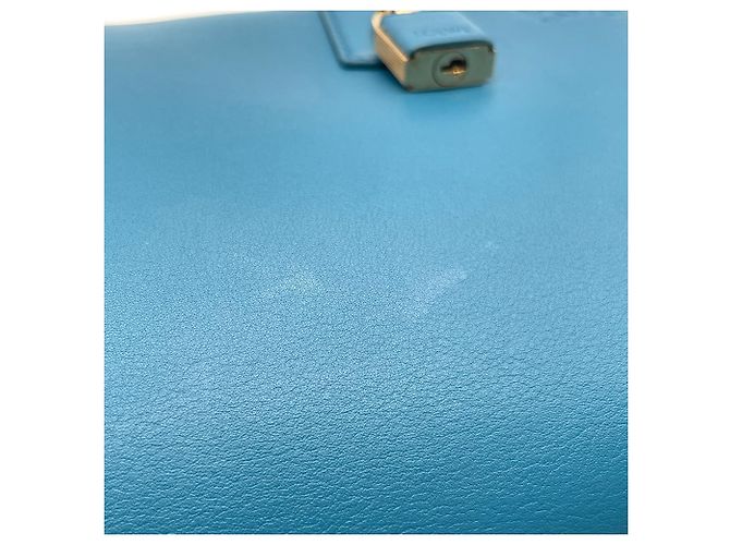 Borsa a tracolla Loewe Amazona 28 Anagram Blu - vista 12