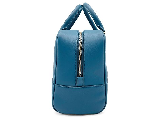 Borsa a tracolla Loewe Amazona 28 Anagram Blu - vista 4