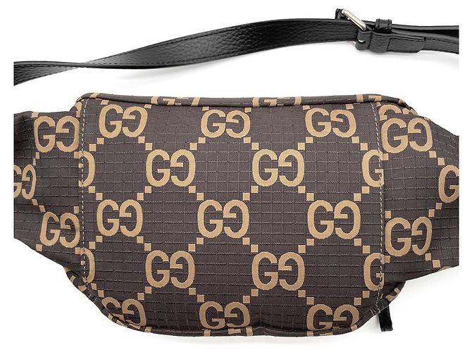 Marsupio GUCCI GG Jacquard Ripstop Marrone - vista 2