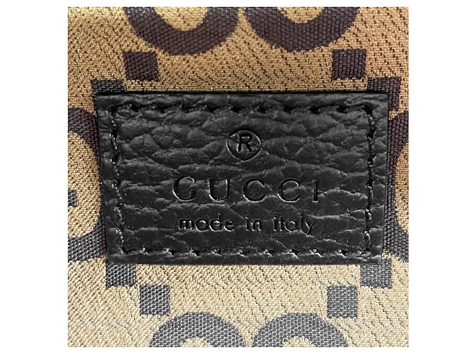 Marsupio GUCCI GG Jacquard Ripstop Marrone - vista 9
