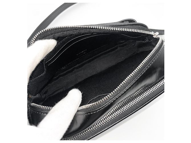 Borsa a tracolla Burberry Horseferry Camera Nero - vista 9
