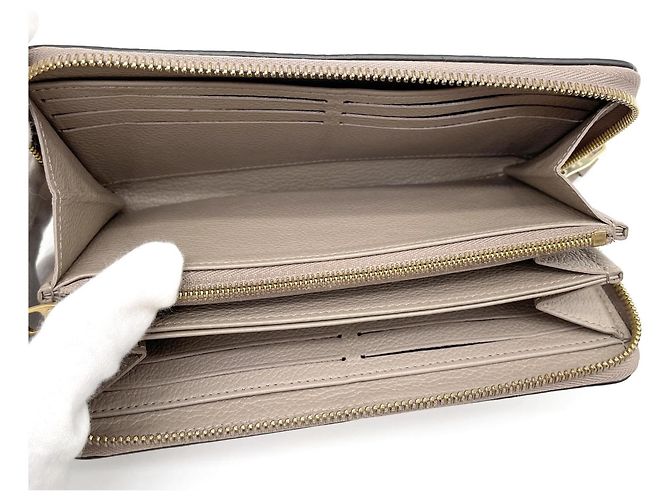 Portafoglio Zippy Louis Vuitton in Beige - vista 6