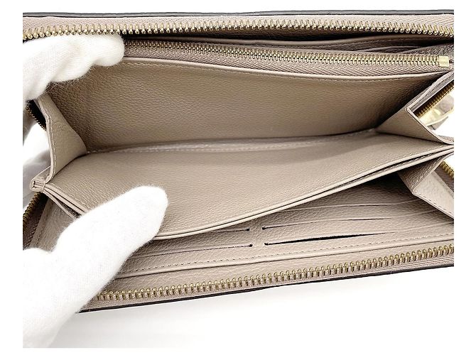Portafoglio Zippy Louis Vuitton in Beige - vista 7