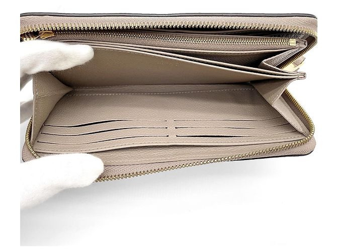 Portafoglio Zippy Louis Vuitton in Beige - vista 8