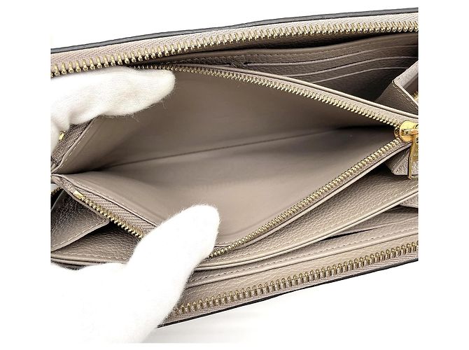 Portafoglio Zippy Louis Vuitton in Beige - vista 9