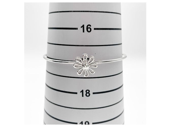 Bracciale rigido Tiffany & Co. Daisy Flower Argento - vista 7