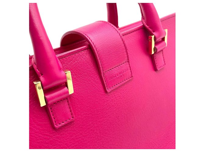 Borsa Baby Cabas Cassandra Saint Laurent Rosa - vista 14