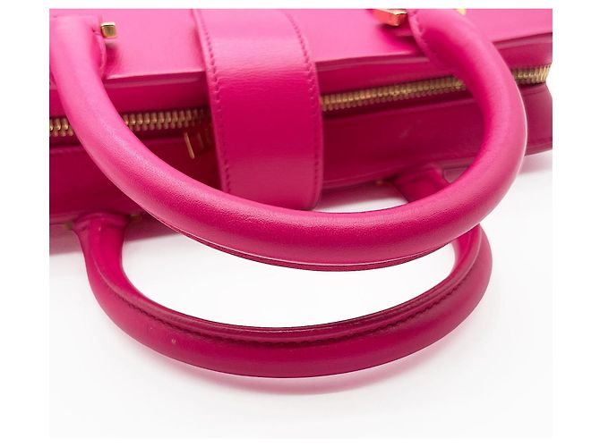 Borsa Baby Cabas Cassandra Saint Laurent Rosa - vista 6