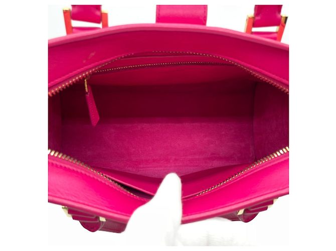 Borsa Baby Cabas Cassandra Saint Laurent Rosa - vista 7