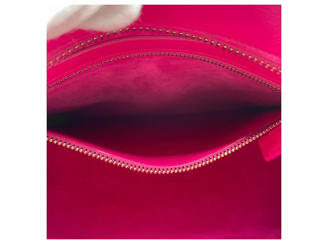 Borsa Baby Cabas Cassandra Saint Laurent Rosa - vista 8