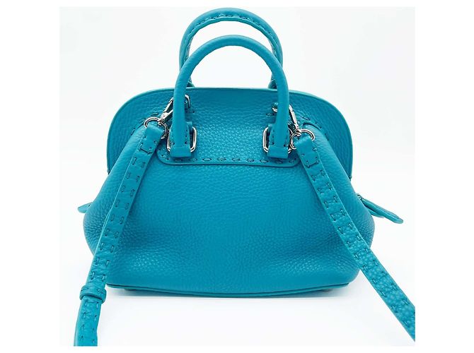 FENDI Selleria Mini Adele Schultertasche Blau - Ansicht 2