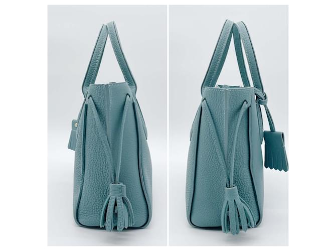 Borsa a mano Longchamp Penelope Tassel Blu - vista 3