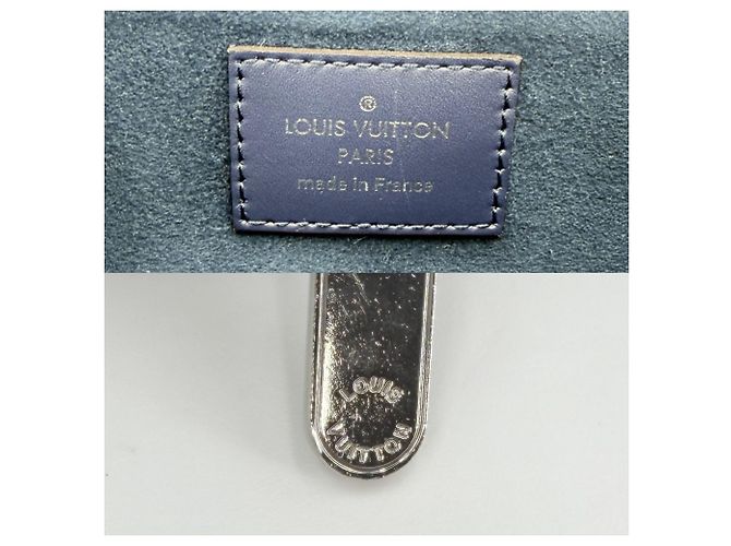 Pochette Escale Monogram Giant LV da uomo Louis Vuitton Blu - vista 6