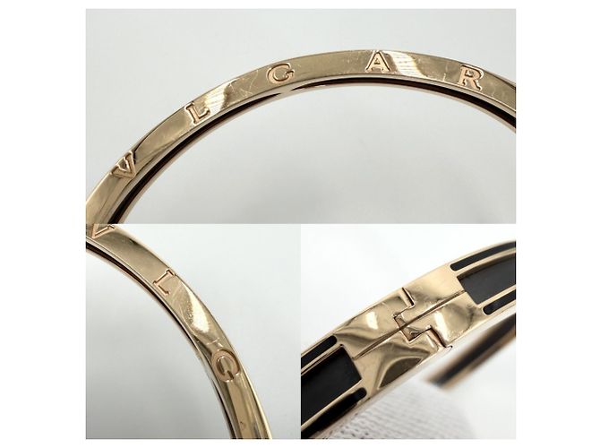 Bulgari Bracciale rigido aperto Bvlgari B-zero 1 Nero D'oro - vista 5